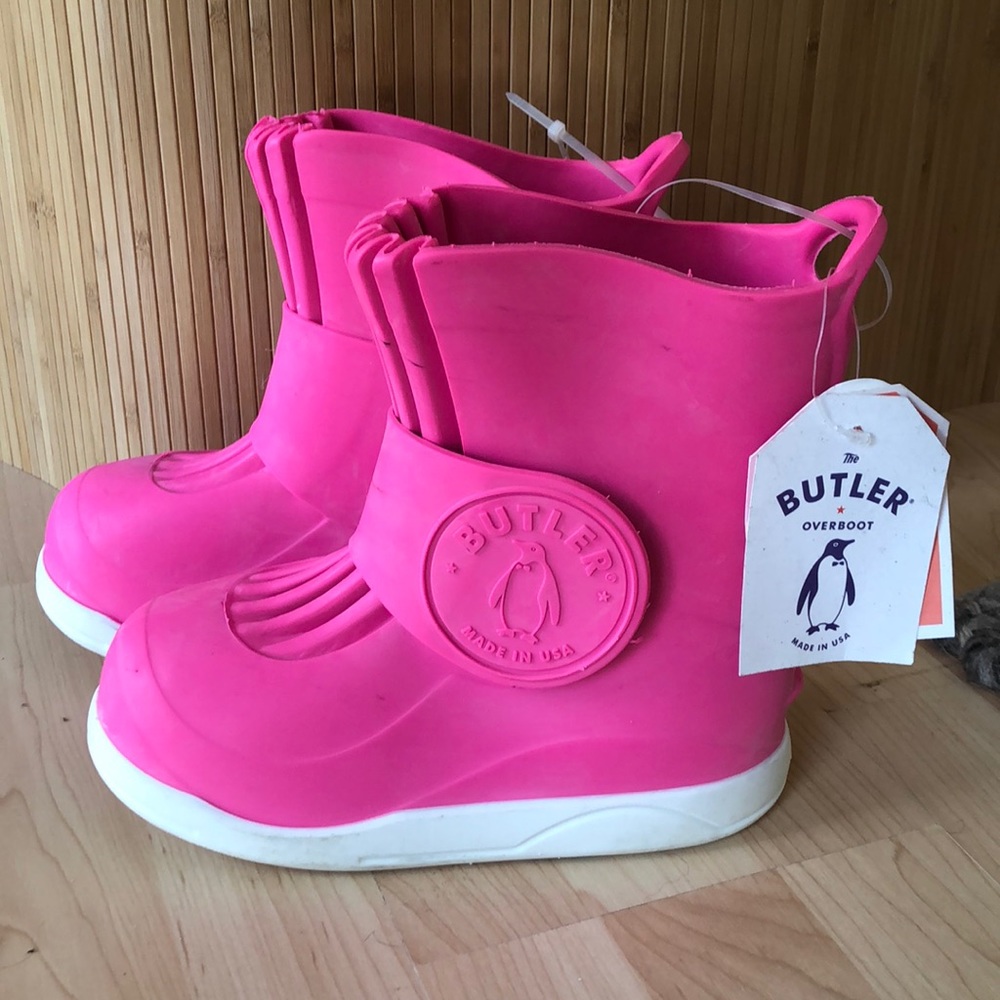Hot Pink Butler Overboots